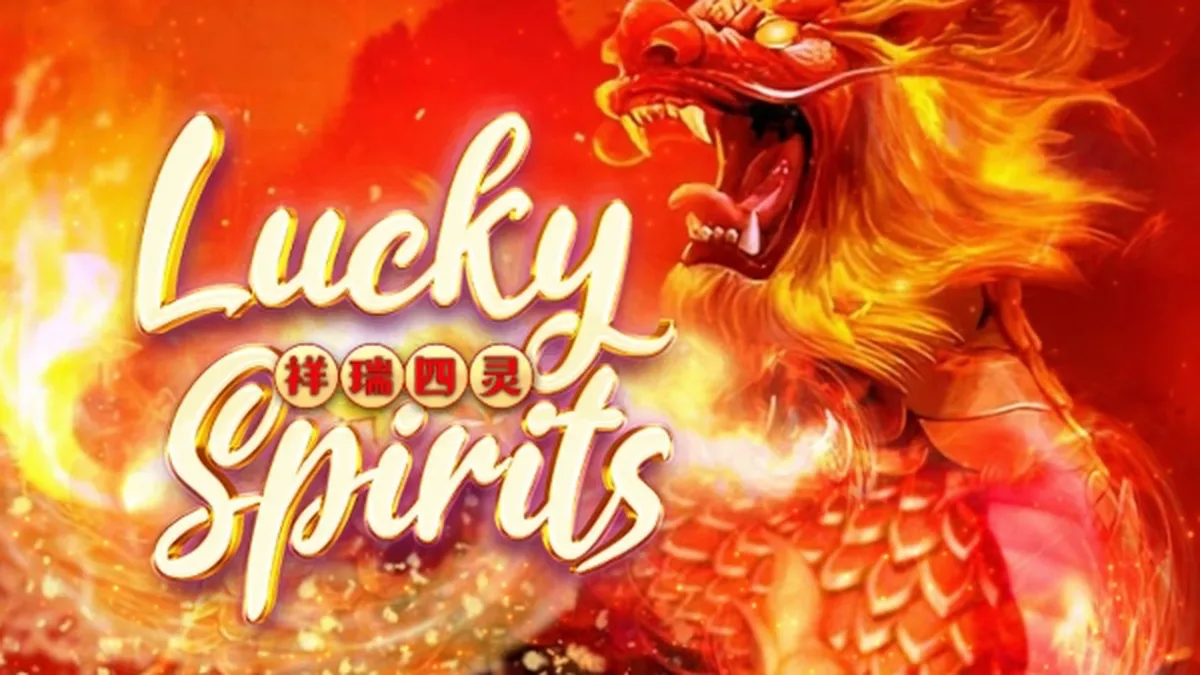 Interface do jogo de slot Lucky Spirits com tema místico